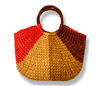 Multicolor Designer Woven Tote