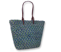 Handwoven Straw Tote